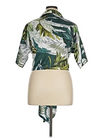 Peach Short Sleeve Blouse (view 2)