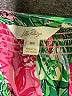 Lilly Pulitzer Floral Green 3/4 Sleeve Blouse Size XS - photo 7