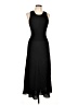 Theory 100% Polyester Solid Black Casual Dress Size L - photo 1