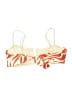 Sanctuary Print Orange Swimsuit Top Size XL - photo 2