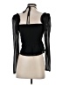 ASTR The Label 100% Polyester Black Long Sleeve Blouse Size S - photo 2