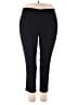 dalia Solid Black Active Pants Size 16 - photo 1