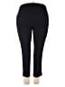 dalia Solid Black Active Pants Size 16 - photo 2