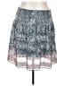 Max Edition Print Blue Casual Skirt Size L - photo 1