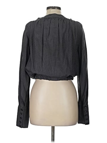Yves Saint Laurent Rive Gauche Long Sleeve Top (view 2)