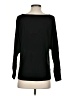 New York & Company Polka Dots Black Pullover Sweater Size S - photo 2