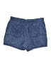 Talbots Solid Blue Denim Shorts Size L (petite) - photo 2