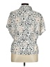 Koret 100% Polyester Floral Ivory Short Sleeve Blouse Size 16 - photo 2