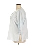 Gretchen Scott Designs Silver 3/4 Sleeve Blouse Size XXL (estimated) - photo 5