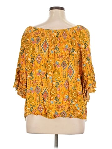 Cato 3/4 Sleeve Blouse (view 2)