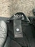Aqua 100% Rayon Solid Black Track Pants Size S - photo 7