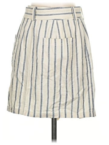 Madewell Portside Skirt in Ikat Stripe (view 2)