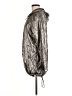 Zara Metallic Silver Raincoat Size M - photo 5