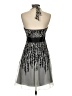 Express 100% Silk Silver Cocktail Dress Size S - photo 2