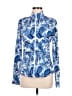 Tommy Bahama Print Blue Track Jacket Size M - photo 1
