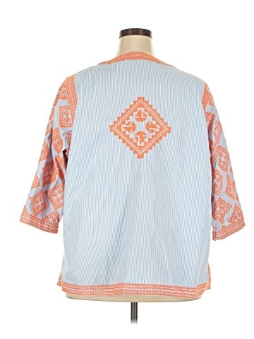Gretchen Scott Designs 3/4 Sleeve Blouse (view 2)