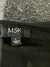 MSK Solid Black Casual Dress Size L - photo 7
