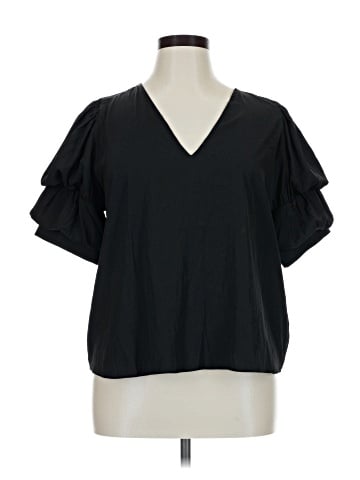 1.State Short Sleeve Blouse (view 1)
