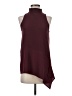 Leith Burgundy Sleeveless Blouse Size XS - photo 1