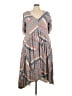 Evans Chevron-herringbone Gray Casual Dress Size 26 - 28 - photo 1