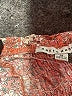 Haute Monde Orange Short Sleeve Blouse Size M - photo 7