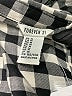 Forever 21 Checkered-gingham Black Long Sleeve Button-Down Shirt Size M - photo 7
