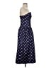Self-Portrait 100% Polyester Polka Dots Blue Cocktail Dress Size 6 - photo 4