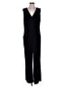 NY Collection Solid Black Jumpsuit Size XS (petite) - photo 1