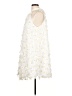 Eva Franco 100% Polyester Stars White Cocktail Dress Size 10 - photo 5