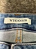 Vigoss Hearts Blue Jeans Size 30 waist - photo 7