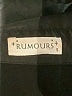 RUMOURS Black 3/4 Sleeve Blouse Size S - photo 7