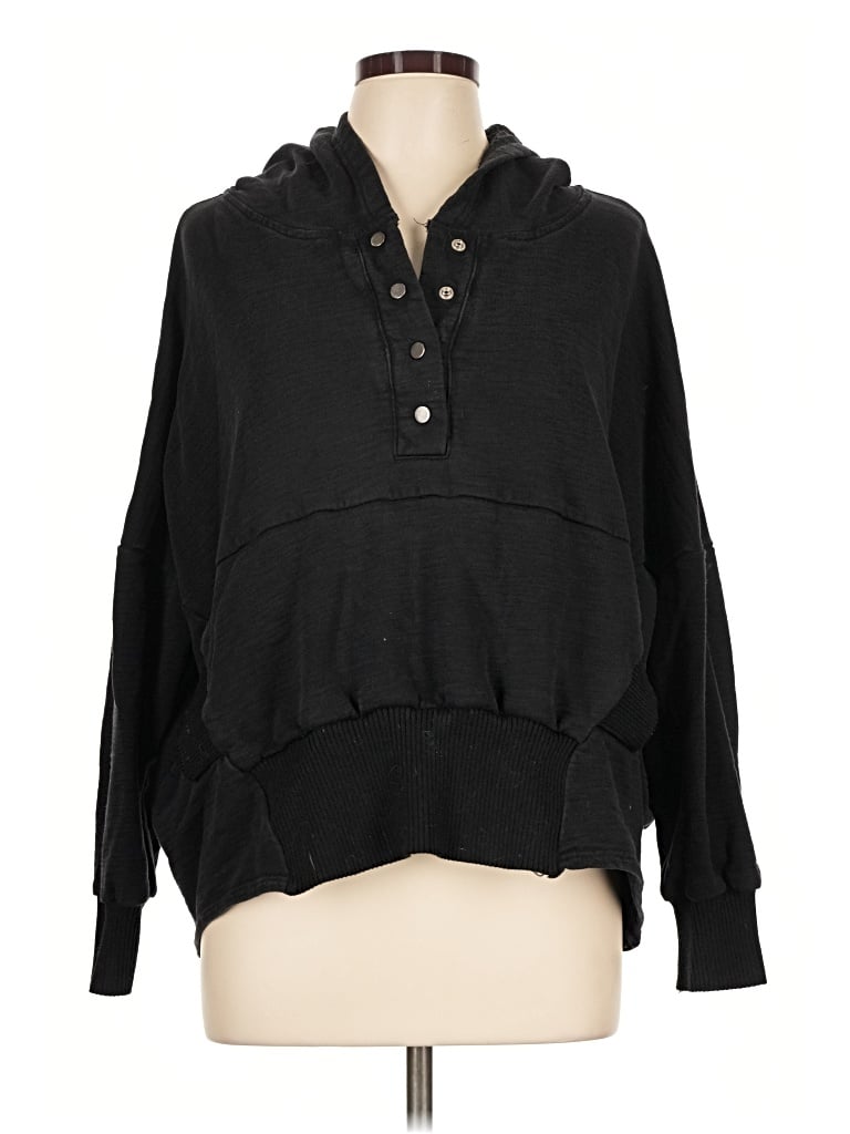 Pre-owned Aemi + Co Pullover Sweater In Black
