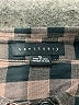 Sanctuary 100% Cotton Plaid Brown Long Sleeve Button-Down Shirt Size XL - photo 6