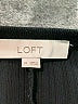 Ann Taylor LOFT Solid Black Casual Dress Size 10 - photo 7
