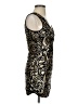 Privy 100% Polyester Paisley Black Cocktail Dress Size S - photo 4