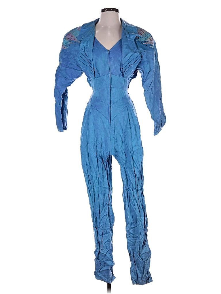 Pre-owned Assorted Brands Jumpsuit In Blue