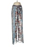 Elevenses Paisley Blue Casual Pants Size 2 - photo 1