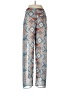 Elevenses Paisley Blue Casual Pants Size 2 - photo 2