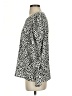 Patrizia Luca 100% Polyester Silver Long Sleeve Blouse Size S - photo 5