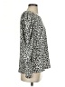 Patrizia Luca 100% Polyester Silver Long Sleeve Blouse Size S - photo 4