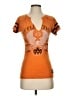 Affliction Orange Short Sleeve T-Shirt Size S - photo 1