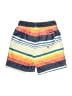 Tea 100% Polyester Stripes Blue Board Shorts Size 6 - photo 2