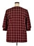 BLOOMCHIC Burgundy 3/4 Sleeve Blouse Size 18 - 20 - photo 2