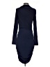 Bebe Solid Blue Cocktail Dress Size S - photo 2