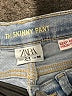 Zara Solid Blue Jeans Size 2 - 3 - photo 3