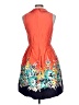 Spense Tropical Orange Cocktail Dress Size 10 - photo 2