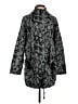 Gabriella Rocha 100% Polyester Paisley Black Raincoat Size S - photo 1