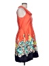 Spense Tropical Orange Cocktail Dress Size 10 - photo 4