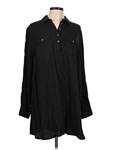 Bit & Bridle 3/4 Sleeve Button-Down Shirt (view 1)
