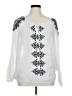 Gibson Latimer White Long Sleeve Blouse Size XL - photo 1